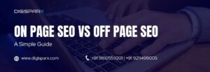 on-page SEO and off-page SEO